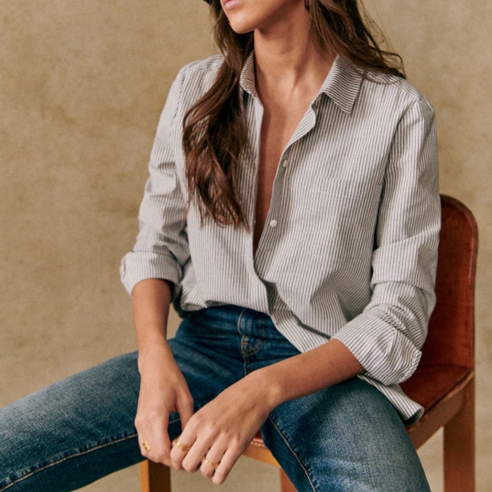 Sezane tomboy shirt